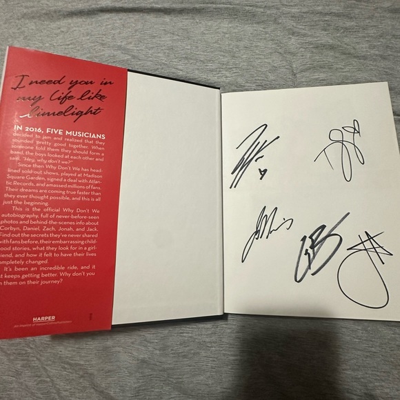 SIGNED why don’t we book!! - Picture 2 of 2